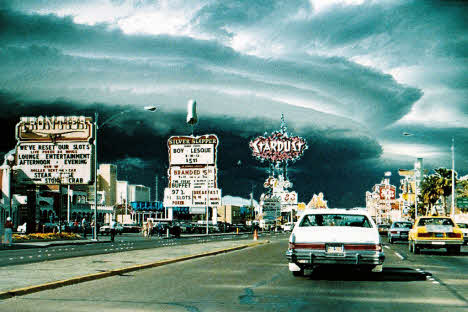 Geoengineering Las Vegas Clouds image