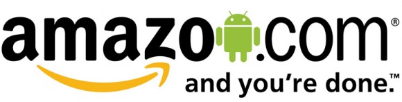 amazon logo android 580x147