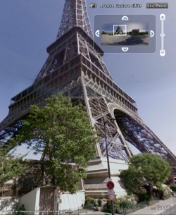 France Street View in Google Earth