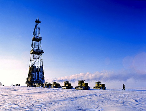 arctic drilling russia photo