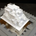 Cloud City / ALA Architects 1:200 scale model made by Klaus Stolt