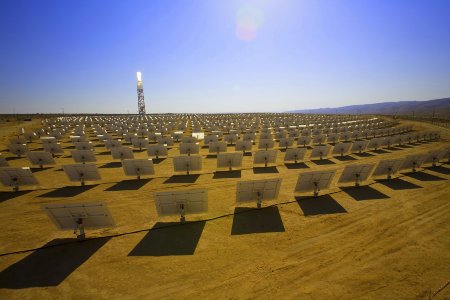 clean energy, solar, mojave desert, brightsource, concentrated solar, csp,